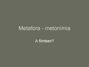 Metafora - meton