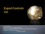 Export Controls 101