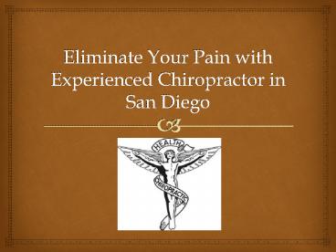 Important Facts to Know about Chiropractor