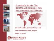 Construction CEE Market