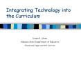 Integrating Technology into the Curriculum PowerPoint PPT Presentation