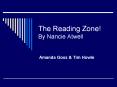 The Reading Zone! By Nancie Atwell PowerPoint PPT Presentation