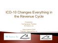 ICD-10 Changes Everything in the Revenue Cycle PowerPoint PPT Presentation