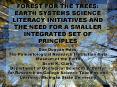 FOREST FOR THE TREES: EARTH SYSTEMS SCIENCE LITERACY INITIATIVES AND THE NEED FOR A SMALLER INTEGRATED SET OF PRINCIPLES PowerPoint PPT Presentation