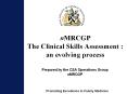 nMRCGP The Clinical Skills Assessment : an evolving process PowerPoint PPT Presentation