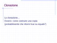 Clonazione