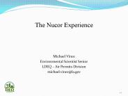 The Nucor Experience