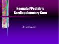 Neonatal/Pediatric Cardiopulmonary Care PowerPoint PPT Presentation