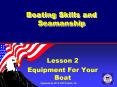 Boating Skills and Seamanship PowerPoint PPT Presentation