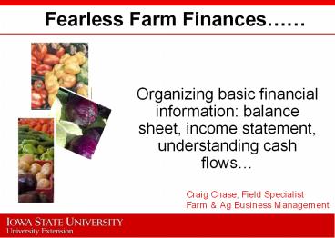 Fearless Farm Finances