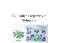 Colligative Properties of Solutions PowerPoint PPT Presentation