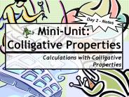 Mini-Unit: Colligative Properties