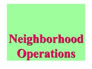 Neighborhood Operations
