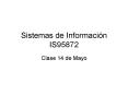 Sistemas de Informaci PowerPoint PPT Presentation