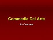 Commedia Del Arte