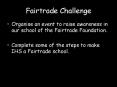 Fairtrade Challenge PowerPoint PPT Presentation