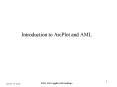 Introduction to ArcPlot and AML PowerPoint PPT Presentation