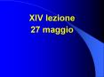 XIV lezione PowerPoint PPT Presentation