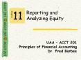 Reporting and        Analyzing Equity PowerPoint PPT Presentation