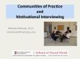 Communities of Practice and Motivational Interviewing PowerPoint PPT Presentation