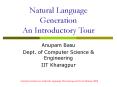 Natural Language Generation An Introductory Tour PowerPoint PPT Presentation