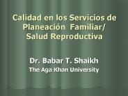 Calidad en los Servicios de Planeaci
