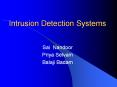 Intrusion Detection Systems PowerPoint PPT Presentation
