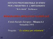 PROGRAMMA OPERATIVO NAZIONALE