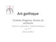 Art gothique PowerPoint PPT Presentation