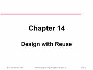 Design with Reuse