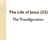 The Life of Jesus (23)