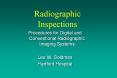 Radiographic Inspections PowerPoint PPT Presentation