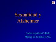 Sexualidad y Alzheimer