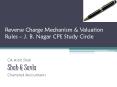 Reverse Charge Mechanism PowerPoint PPT Presentation