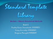 Standard Template Library