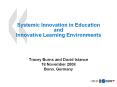 Systemic Innovation in Education and Innovative Learning Environments PowerPoint PPT Presentation