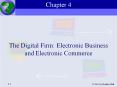 The Digital Firm: Electronic Business and Electronic Commerce PowerPoint PPT Presentation