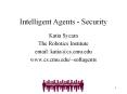 Intelligent Agents - Security PowerPoint PPT Presentation
