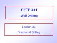 PETE 411 Well Drilling PowerPoint PPT Presentation
