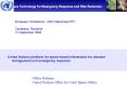 European Conference - GEO Welcomes FP7 Constanta, Romania 15 September 2006 PowerPoint PPT Presentation