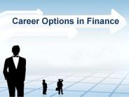 Career Options in Finance