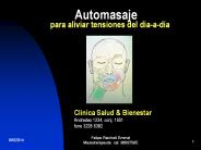 Automasaje para aliviar tensiones del d