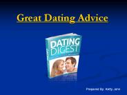 Great Dating Advice