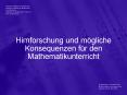 Hirnforschung und m PowerPoint PPT Presentation