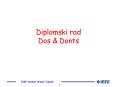 Diplomski rad Dos PowerPoint PPT Presentation