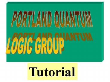 PORTLAND QUANTUM