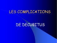 LES COMPLICATIONS