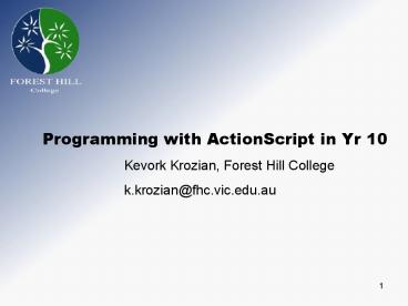 presentation player overlay