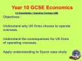 Year 10 GCSE Economics PowerPoint PPT Presentation