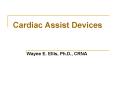 Cardiac Assist Devices PowerPoint PPT Presentation